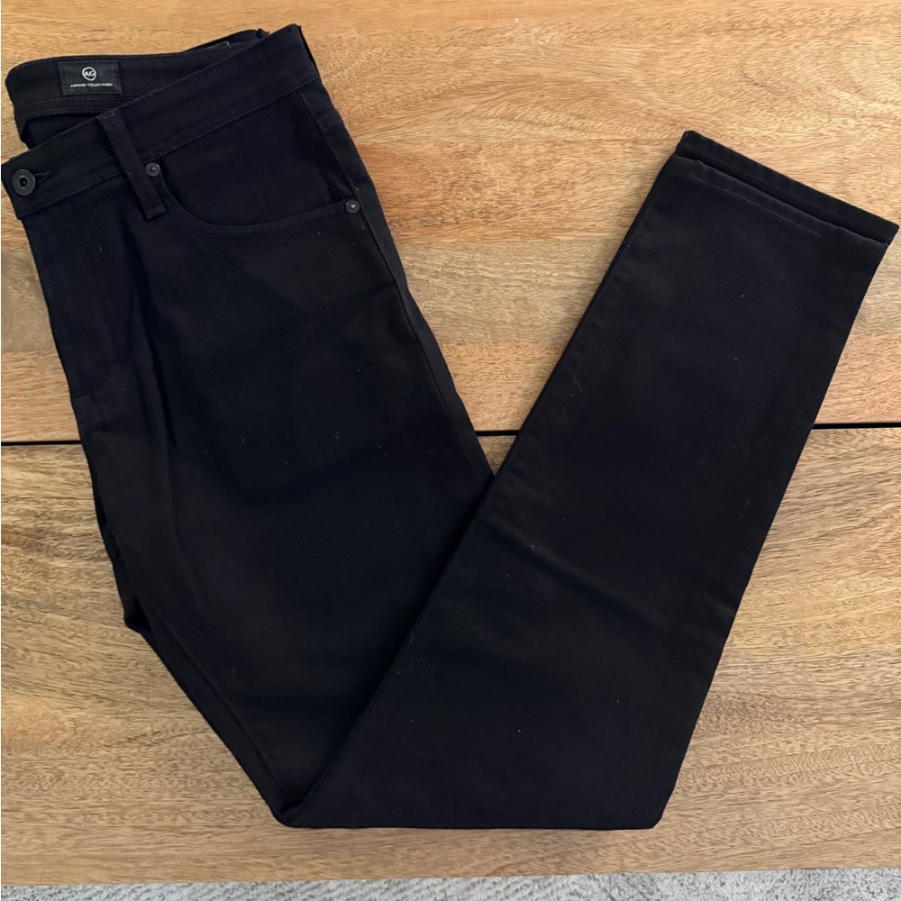 Ag Adriano Goldschmied Fathom Navy Slim Men's Jeans - Picture 9 of 9